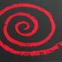 rode spiraal | 2020 | 30x42 cm | gem. techn. op museumkarton