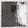 los | 2022 | 21x21cm | materiedruk op khadi papier, zwart fading